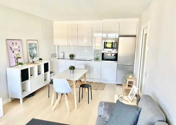 公寓 El Mirador De Viesques. Piscina Y Parking Privado! 希洪