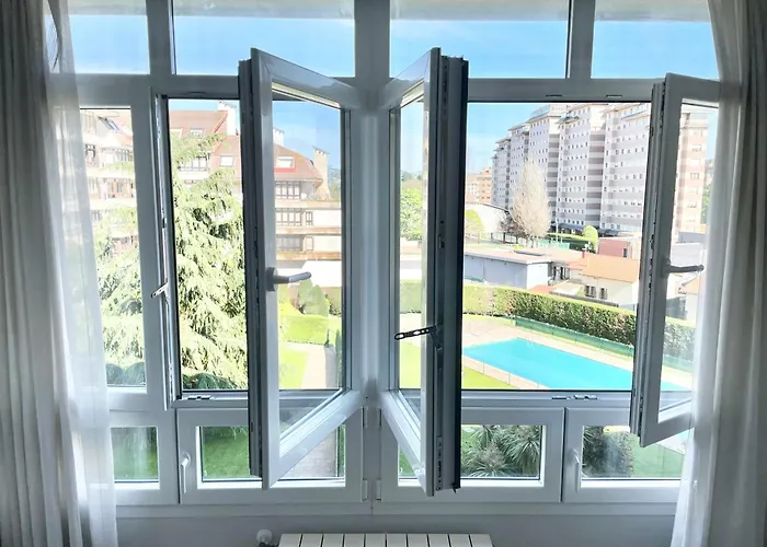 El Mirador De Viesques. Piscina Y Parking Privado! Lejlighed Gijón